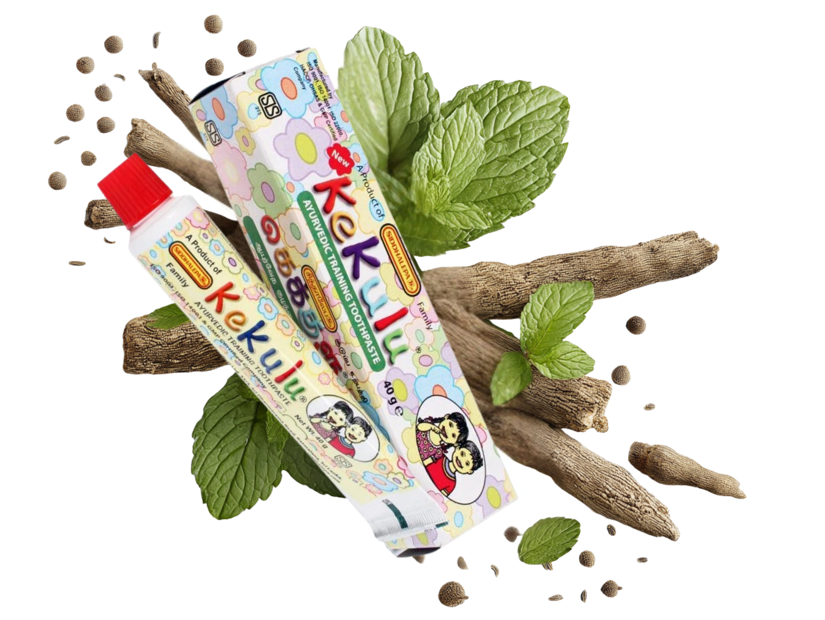 Zubní pasta Kekulu, 40 g, Siddhalepa