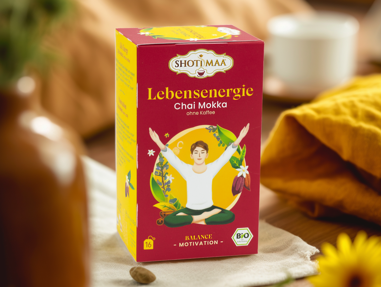 BIO Hari Harmonizační čaj – Namotivuj se, 16 sáčků, Shoti Maa