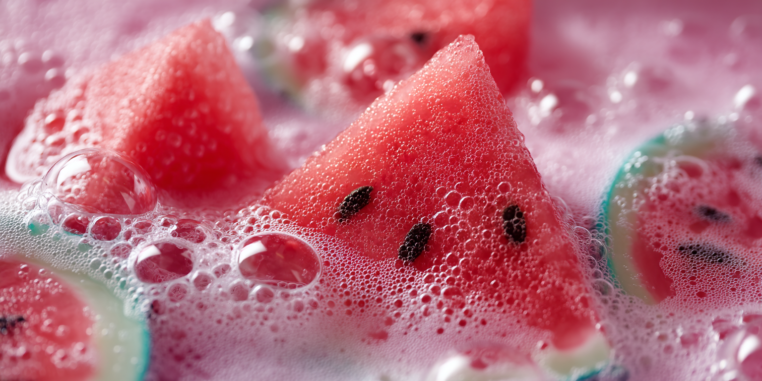 Přírodní dětská pěna do koupele Meloun, 225 ml, Vitie