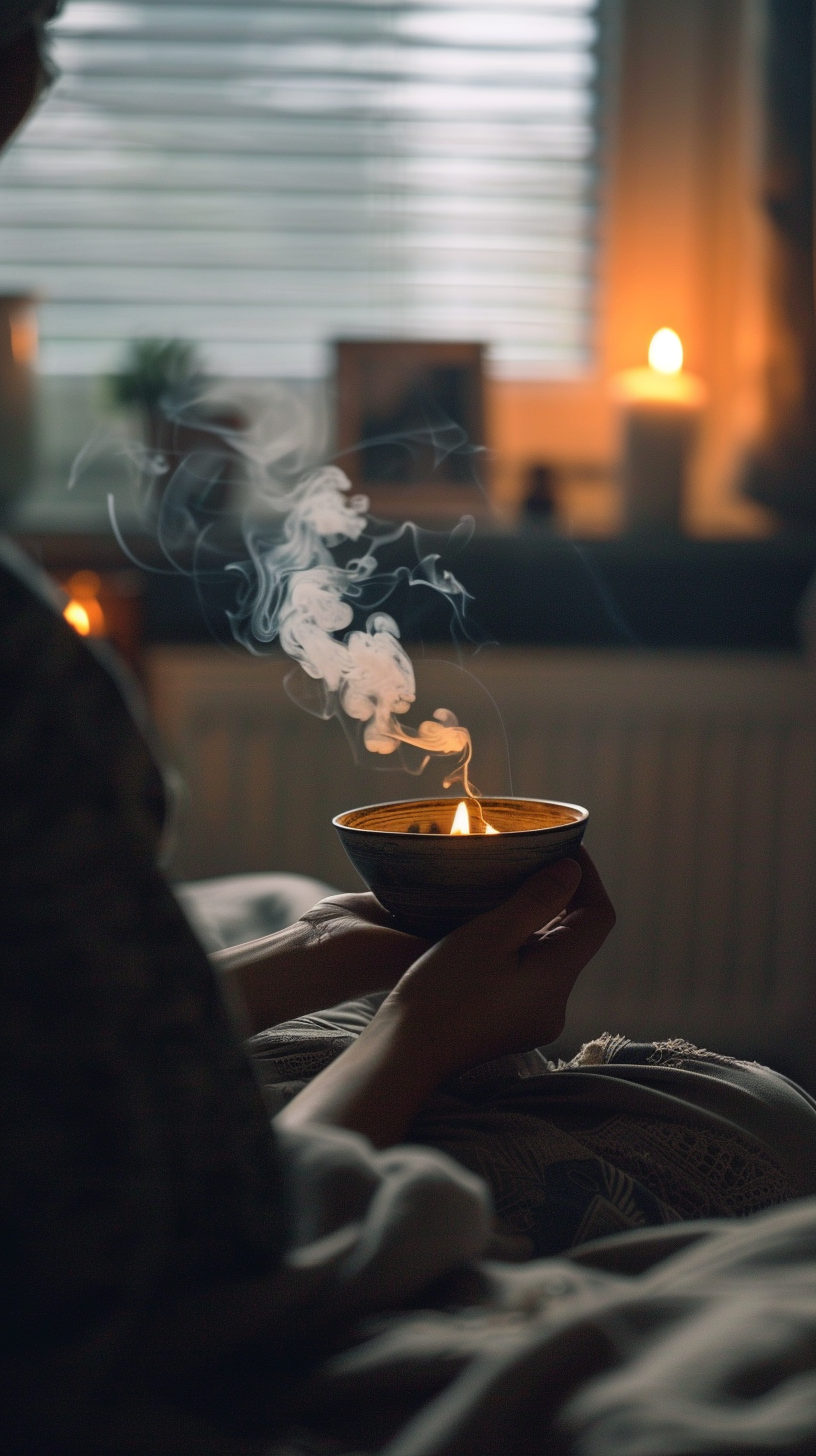 Vonné tyčinky Santal, 15 ks, Sattva