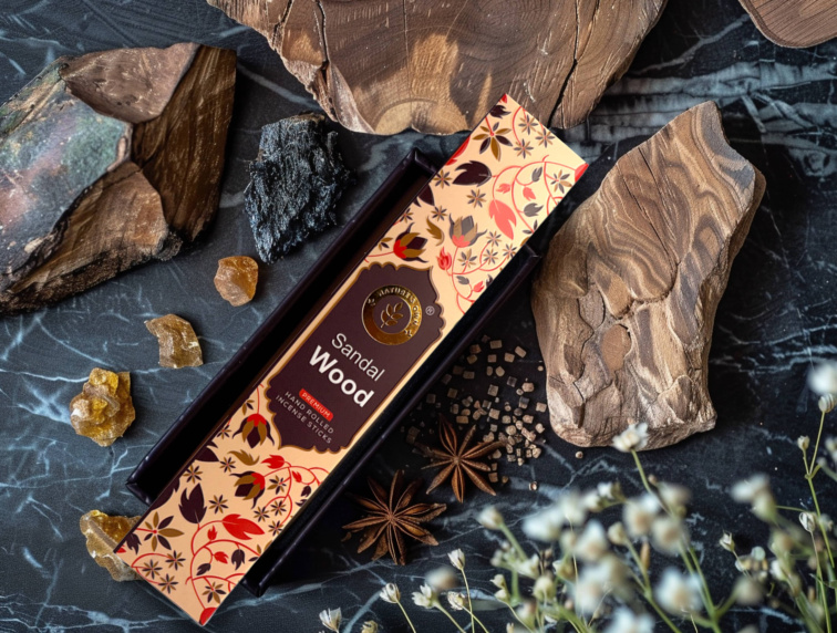 Vonné tyčinky Santalové dřevo, 20 ks, Nature's Own