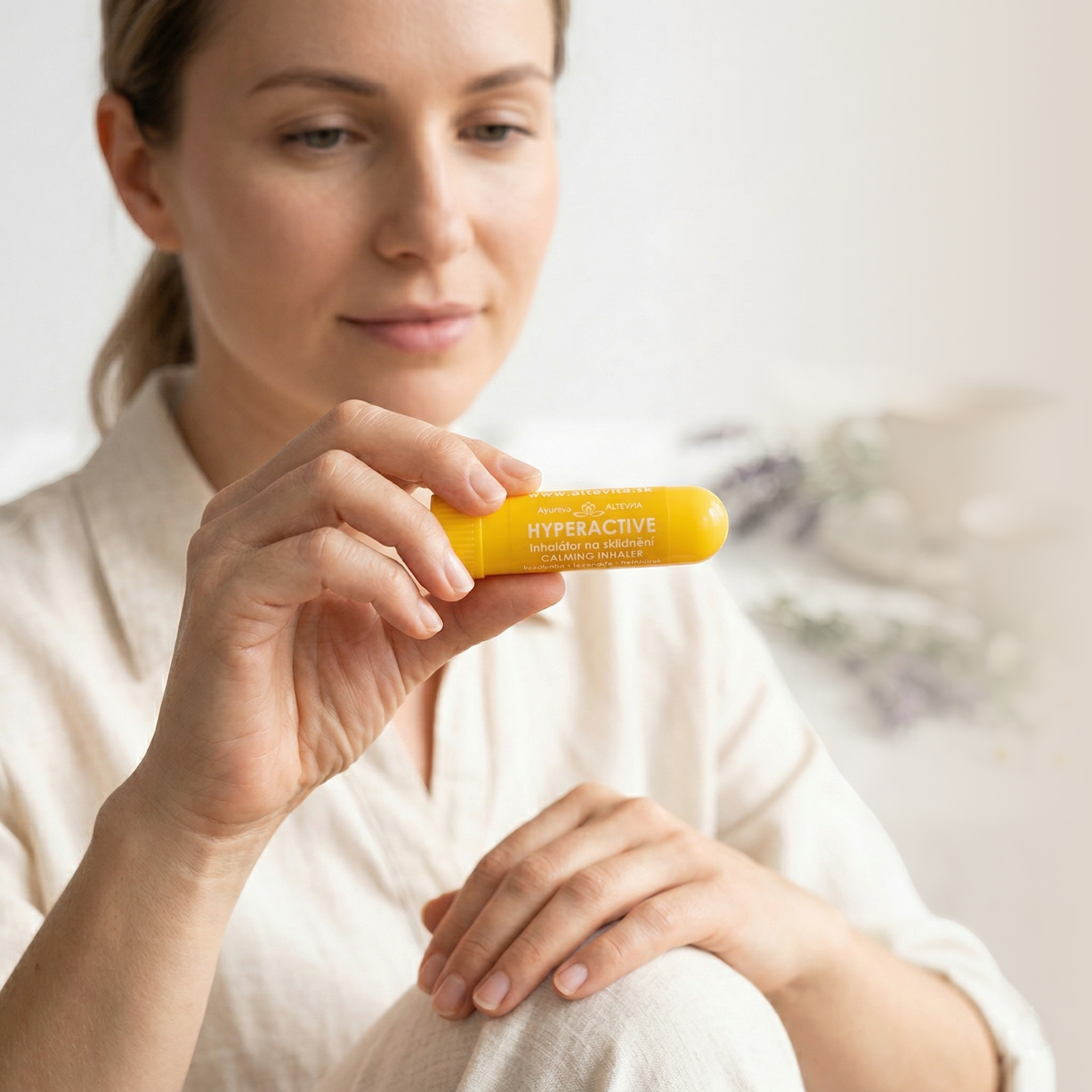 Nosní aroma inhalátor Hyperaktivita, 1 ml, Altevita