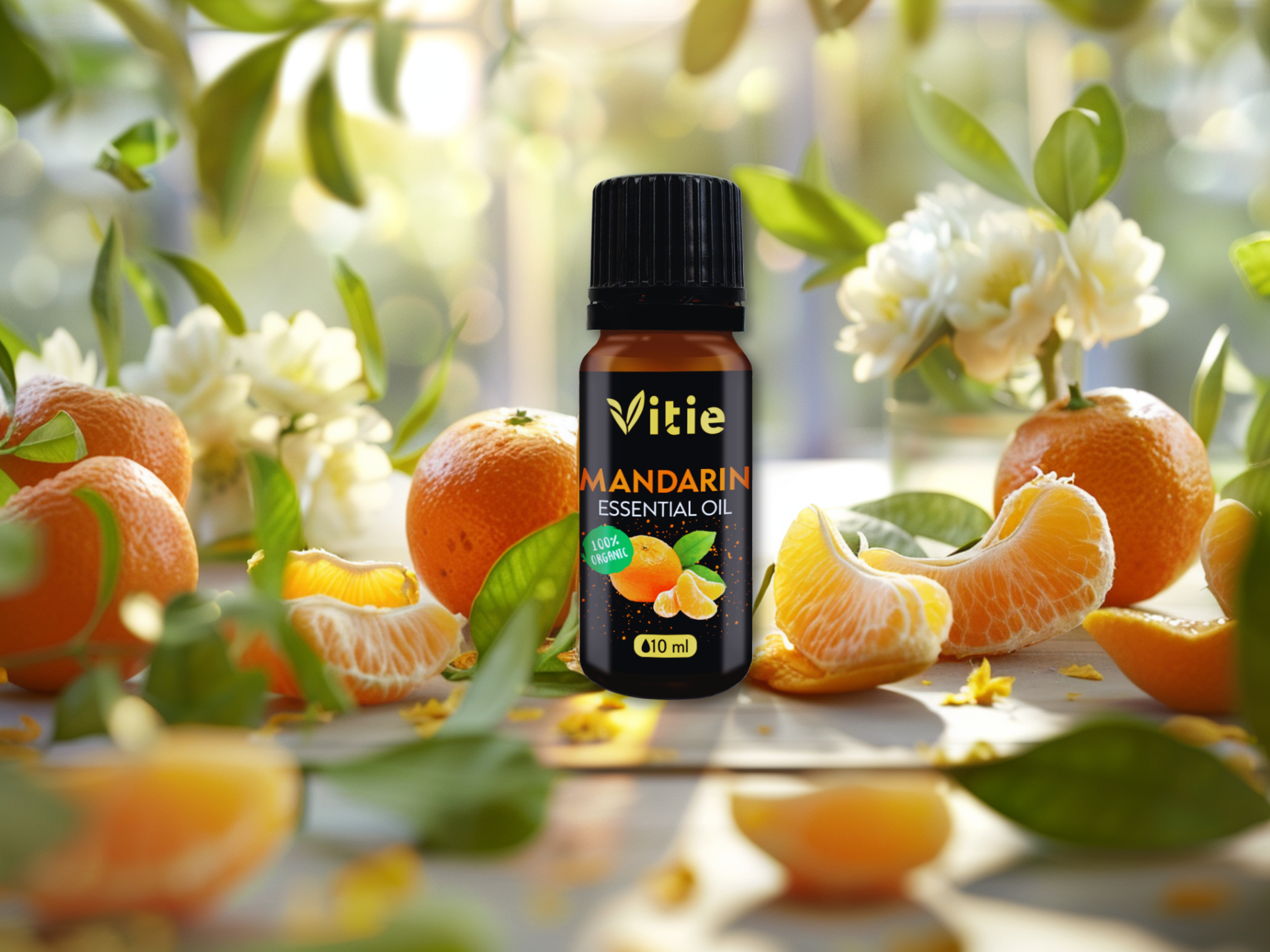 BIO 100% Esenciální olej Mandarinka, 10 ml, Vitie