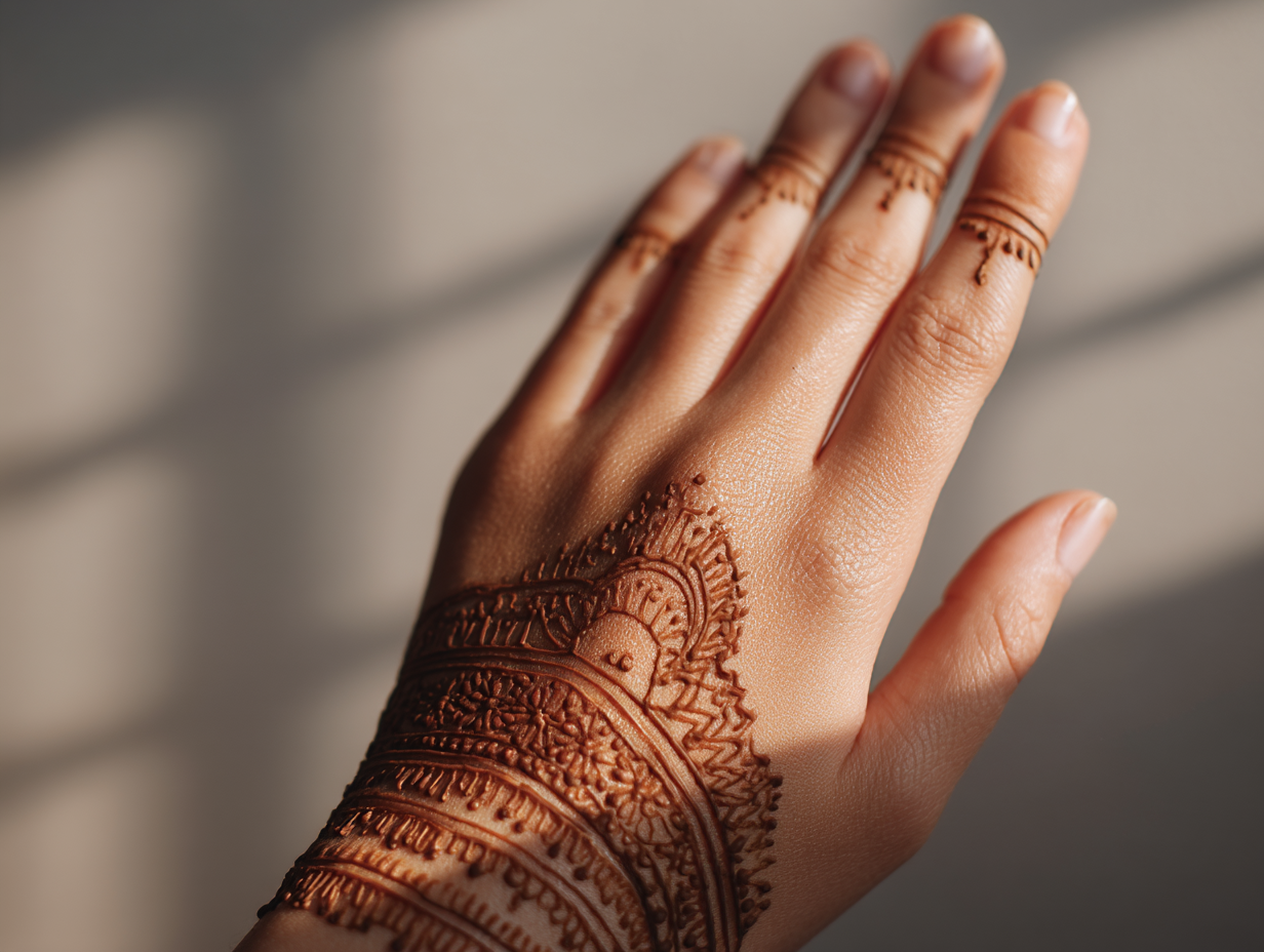 Henna na tělo hnědá, 30 g, Sattva