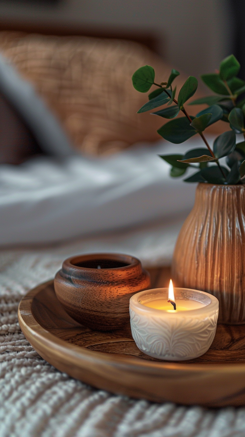 Vonné tyčinky Santal, 15 ks, Sattva