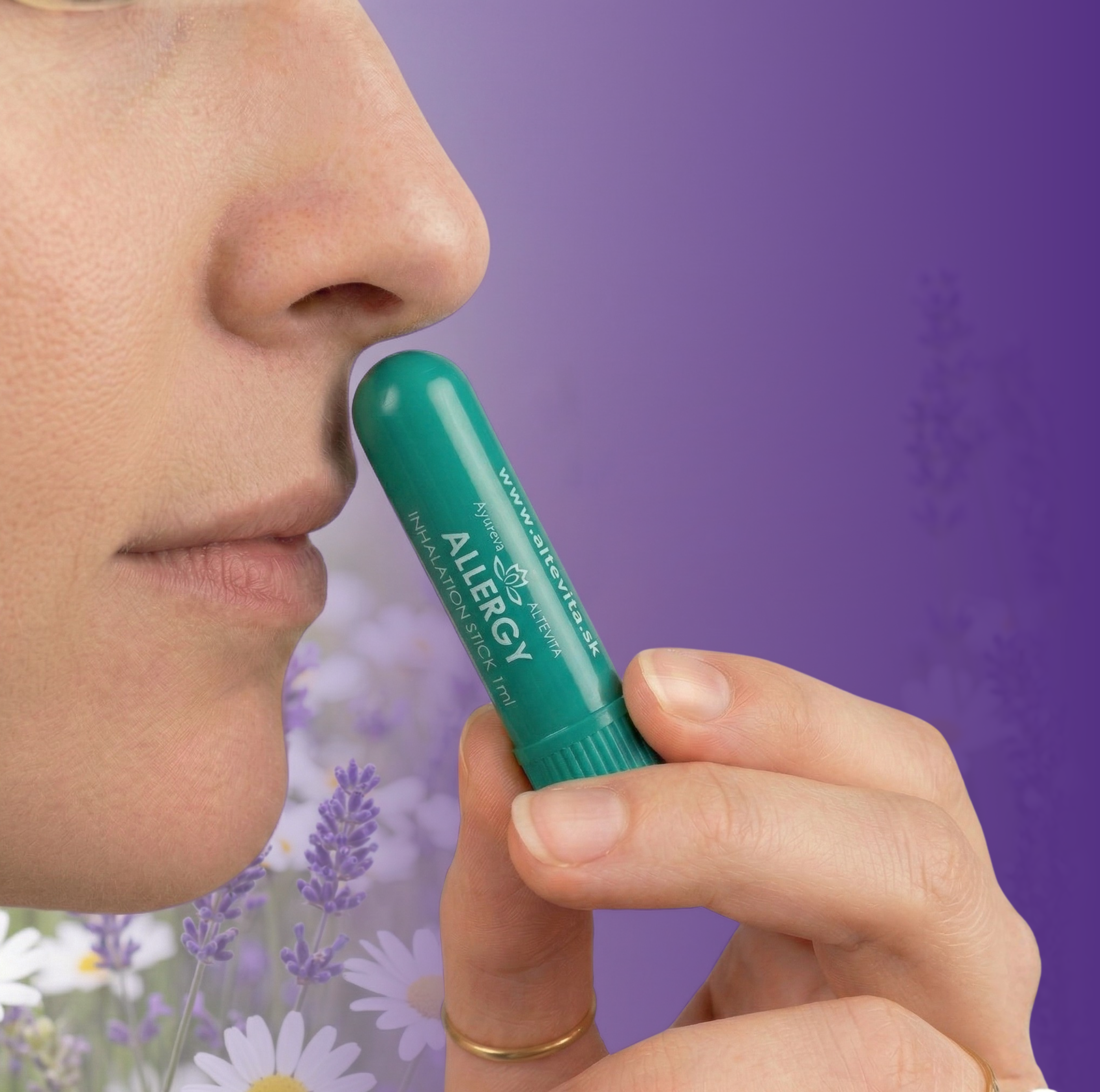 Nosní aroma inhalátor Alergie, 1 ml, Altevita