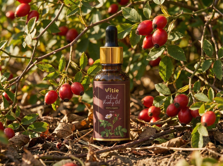 BIO Šípkový olej, 30 ml, Vitie