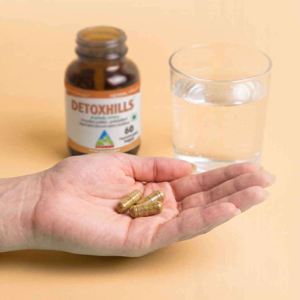 Detoxhills, 60 kapslí, Herbal Hills