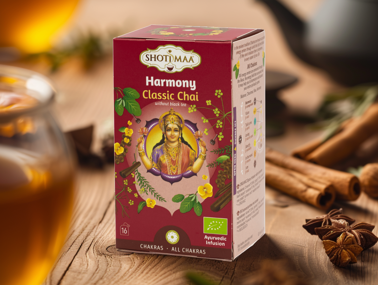 BIO Hari čaj Harmonie čaker, 16 sáčků, Shoti Maa