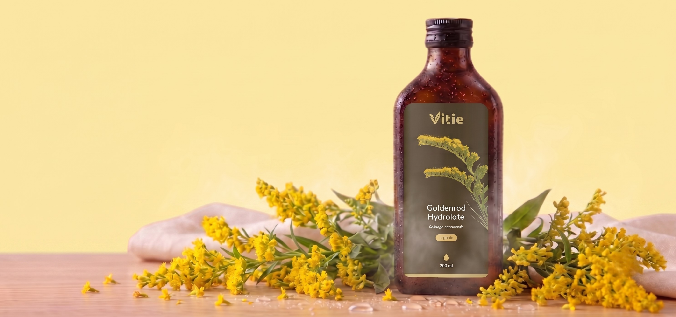 BIO Hydrolát Zlatobýl kanadský, 200 ml, Vitie