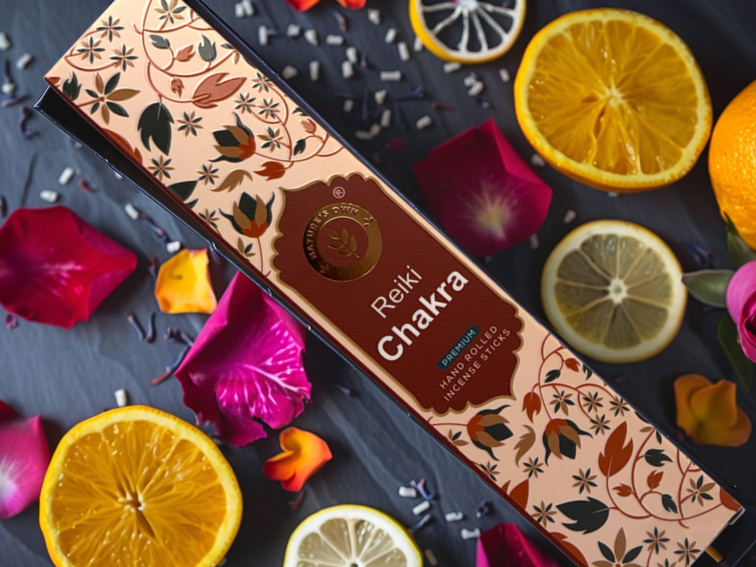 Vonné tyčinky Reiki Chakra, 20 ks, Nature's Own