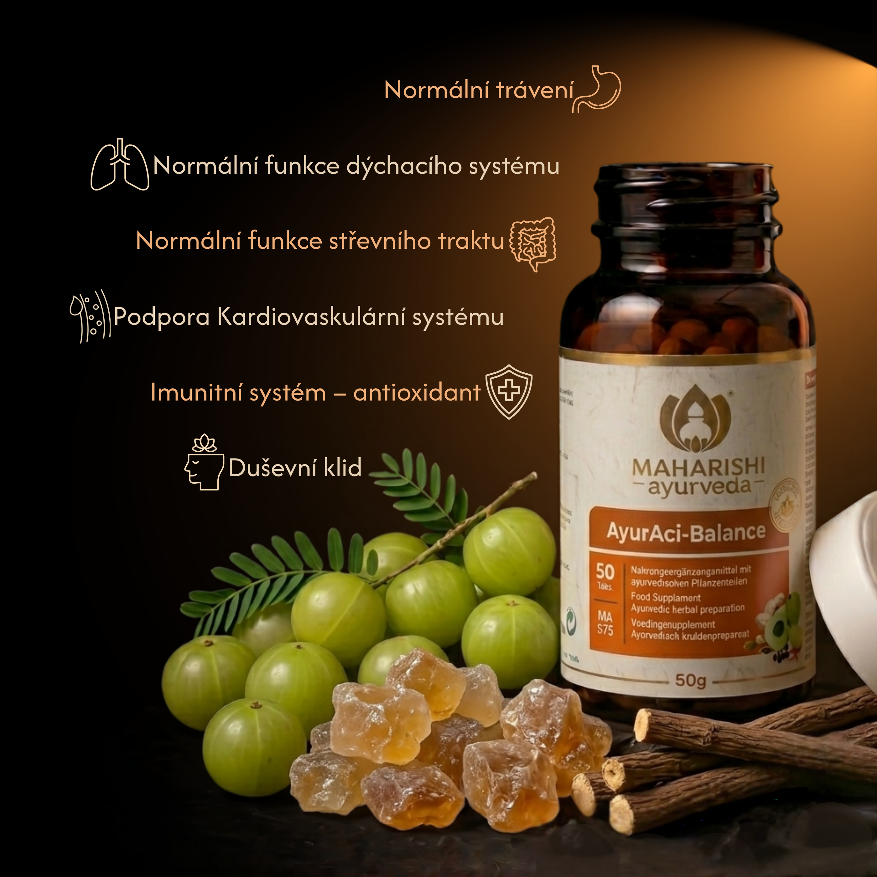 AyurAci-Balance, 50 tablet, Maharishi Ayurveda