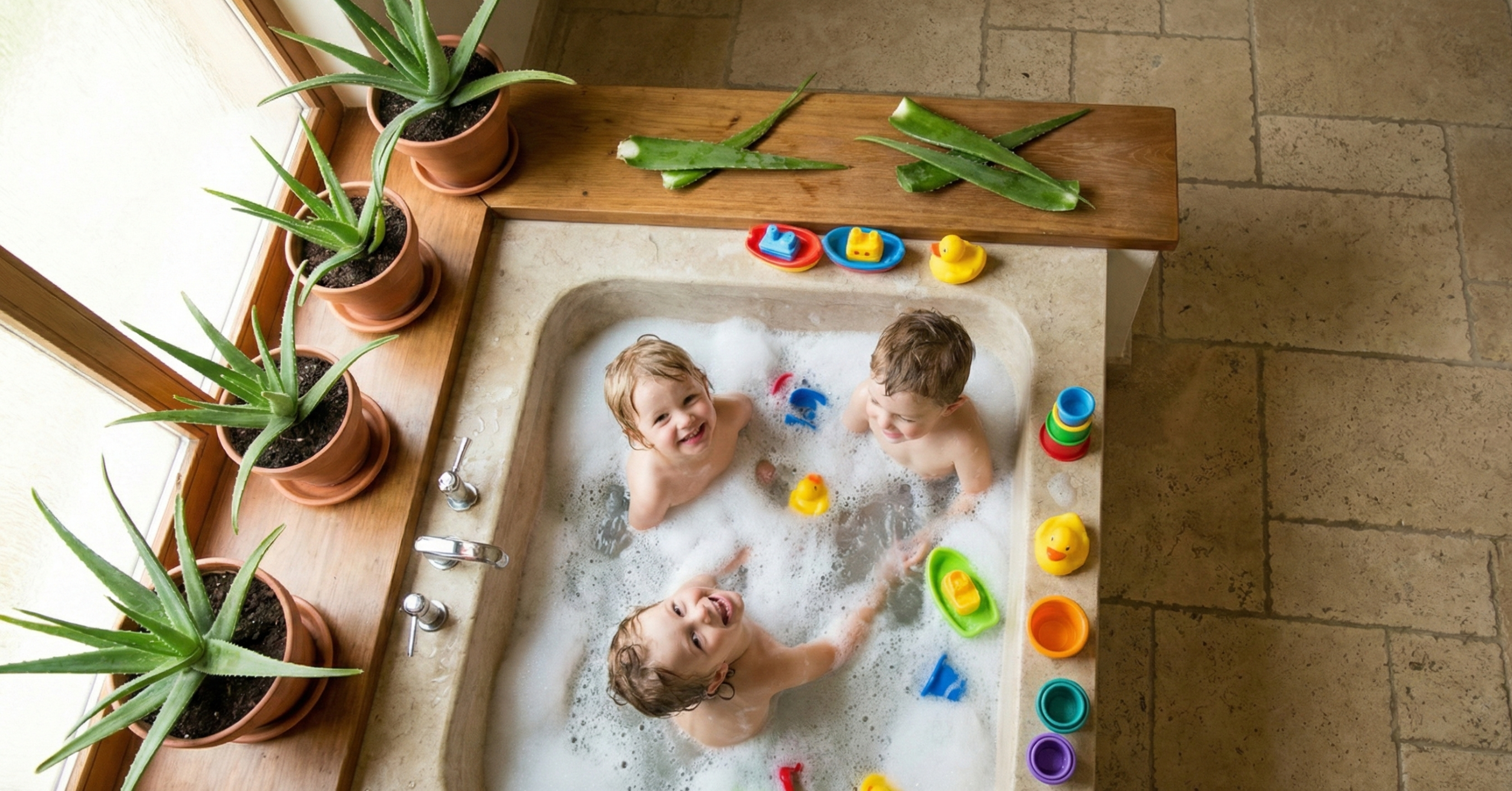 Přírodní dětský sprchový gel Bubble Gum, 200 ml, Vitie