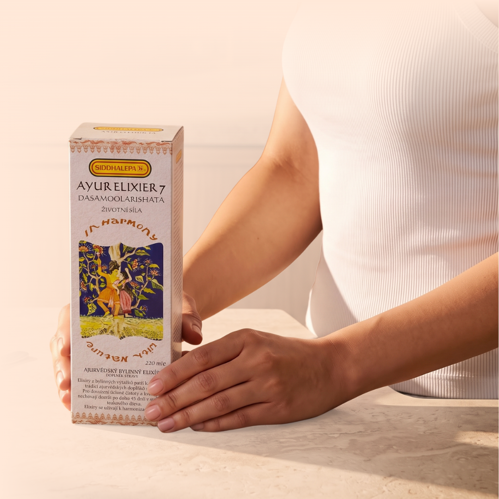 Ayur elixír č. 7 Dasamoolarishata, 220 ml, Siddhalepa