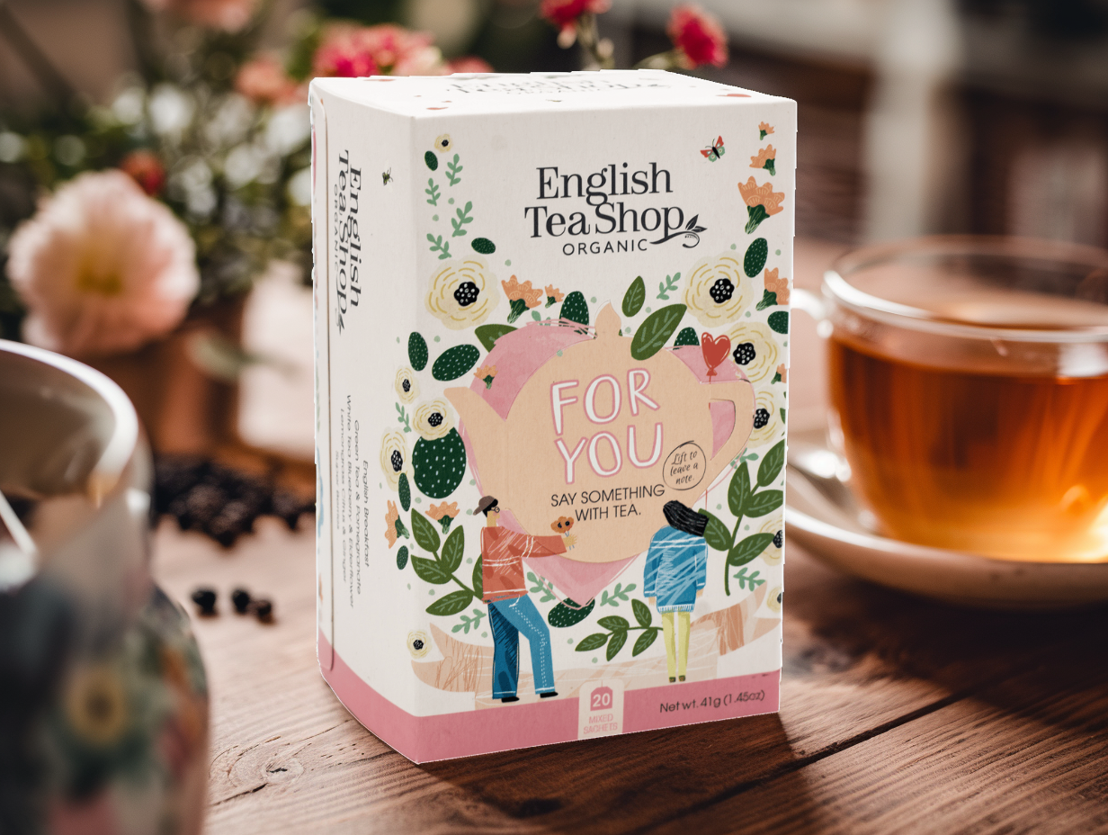BIO čaj MIX Pro tebe, 20 sáčků, English Tea Shop