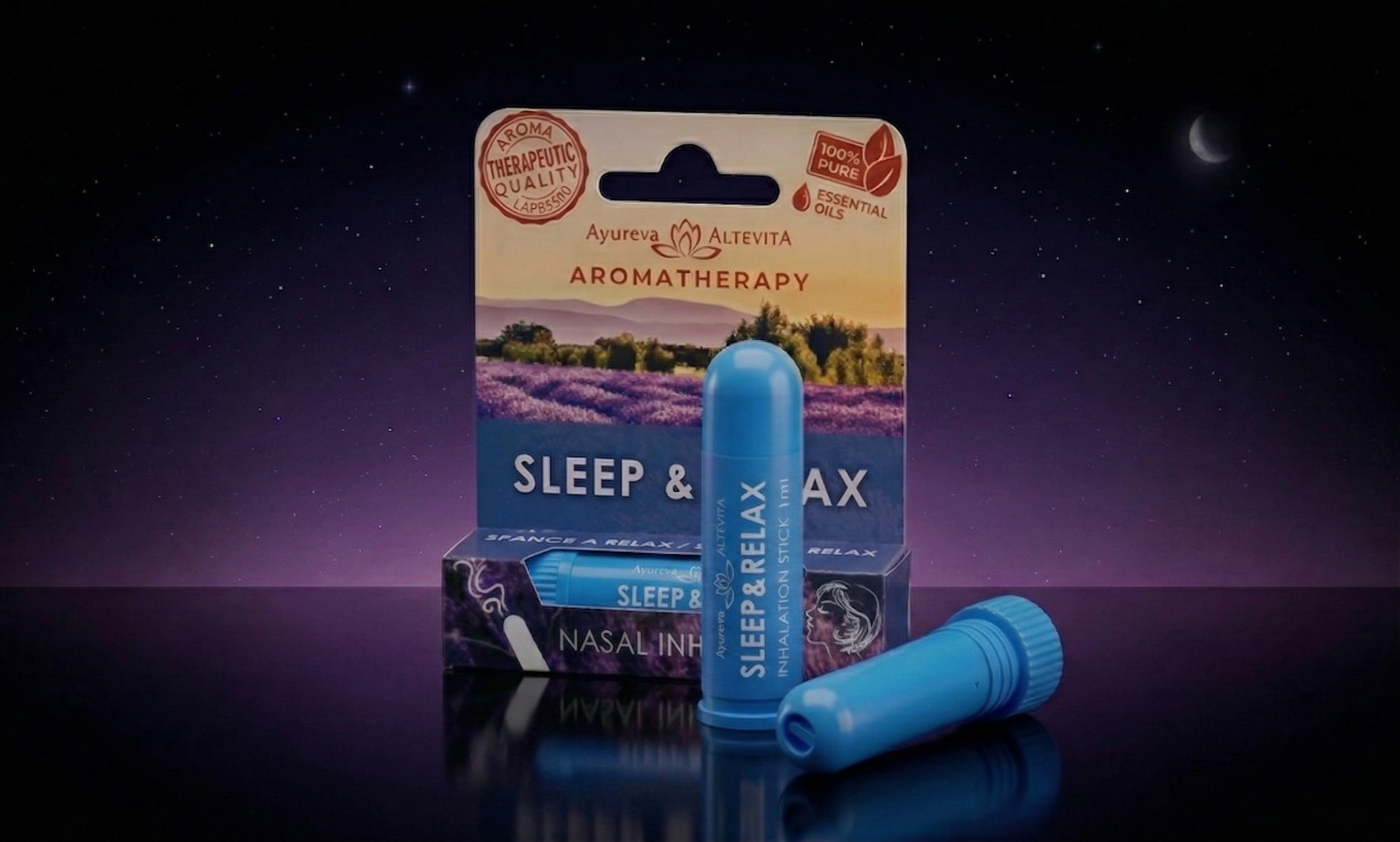 Nosní aroma inhalátor Spánek a relax, 1 ml, Altevita