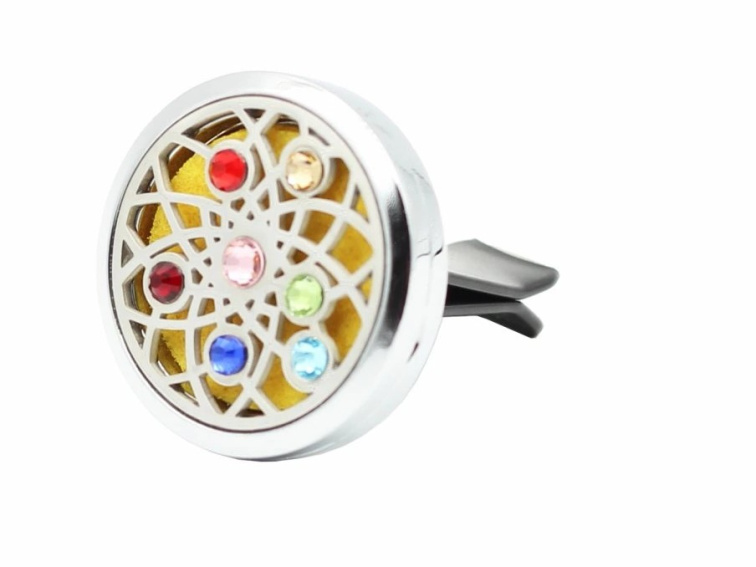 Aroma Difuzér do auta Čakry Květ, 1 ks