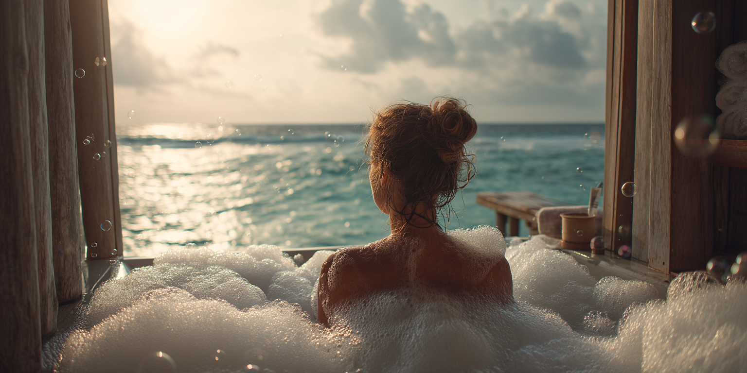 Přírodní pěna do koupele Sea Wind, 225 ml, Vitie