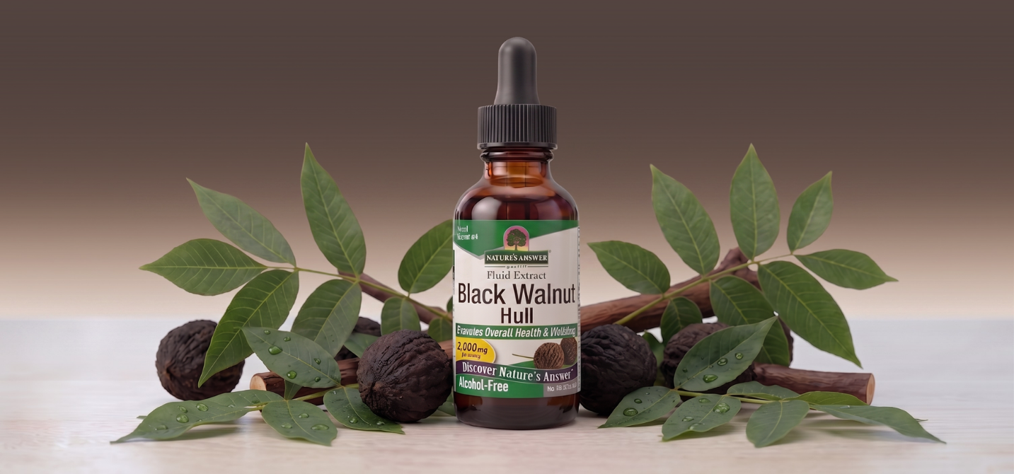 Ořešák černý kapky, 30 ml, Nature’s Answer
