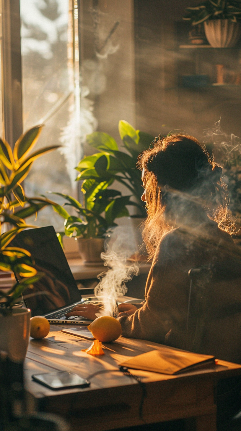 Vonné tyčinky Kyselý Citron, 20 ks, Nature's Own