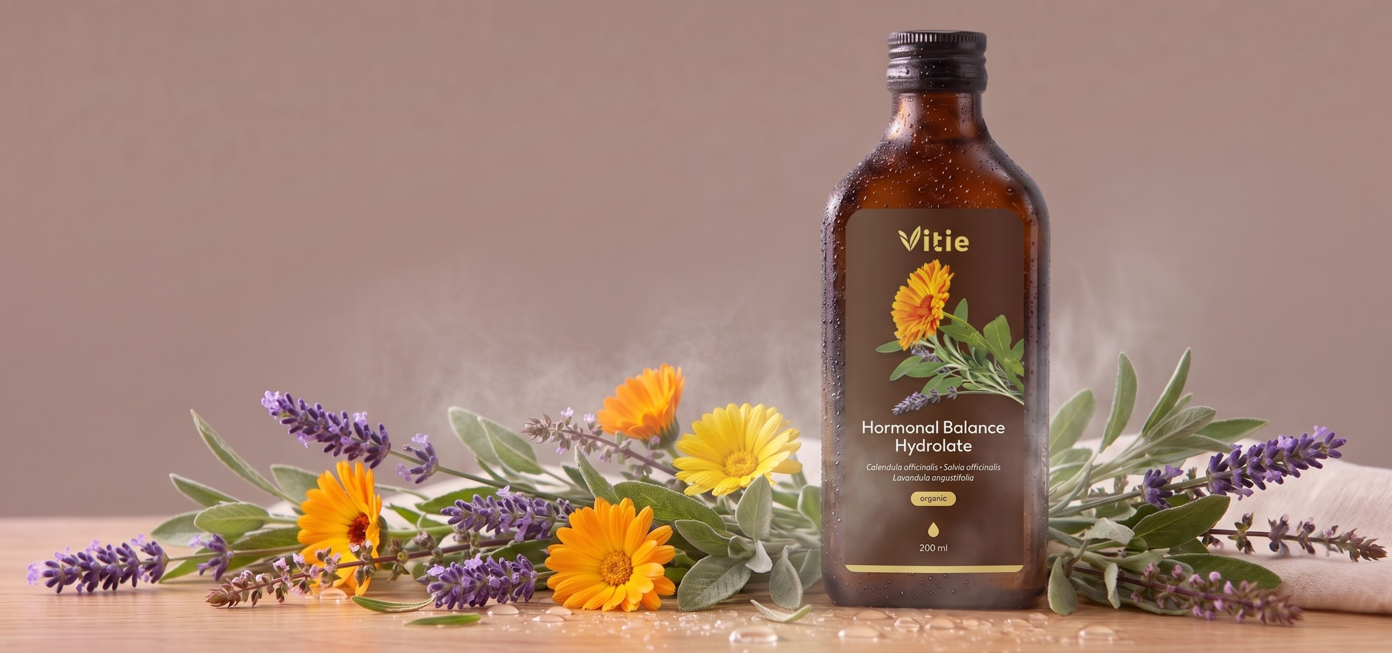 BIO Hydrolát Hormonal Balance, 200 ml, Vitie