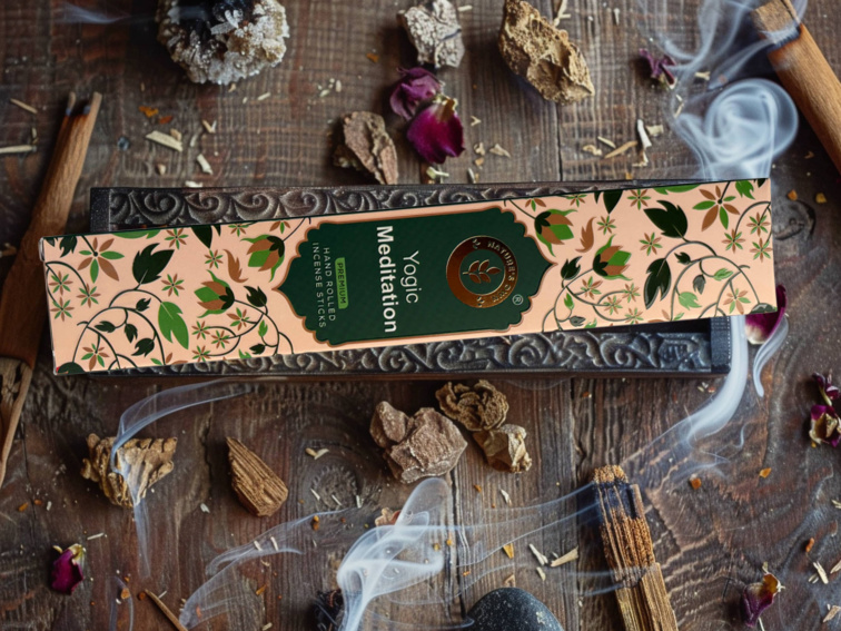 Vonné tyčinky Yogic Meditation, 20 ks, Nature's Own