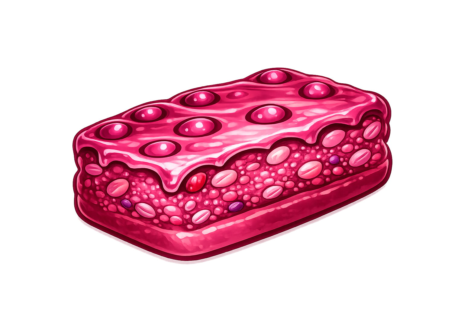 Obří ovesná tyčinka Lesní ovoce s jogurtem, 100 g, Ma Baker