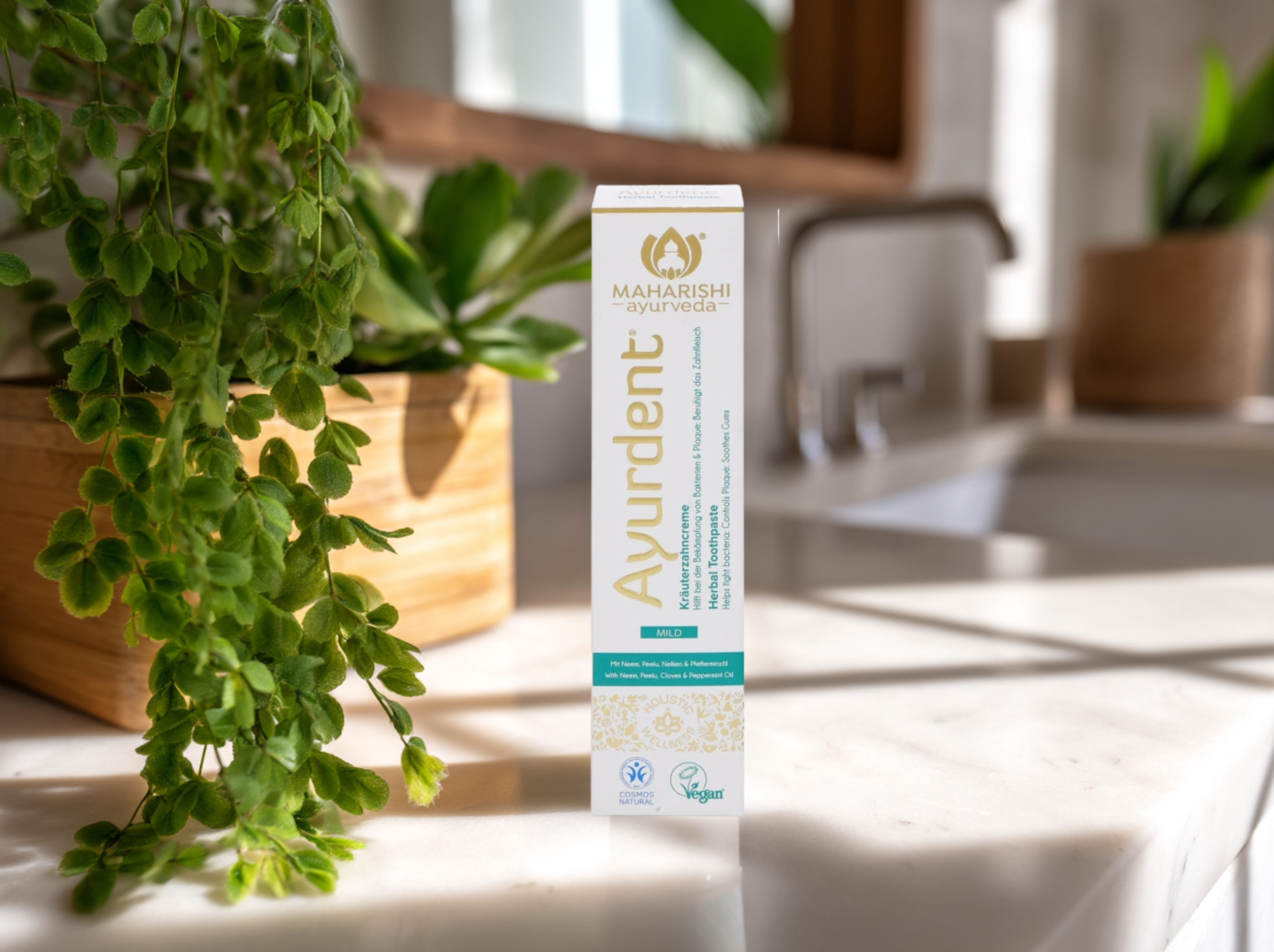 Bylinná zubní pasta Mild, 75 ml, Maharishi Ayurveda