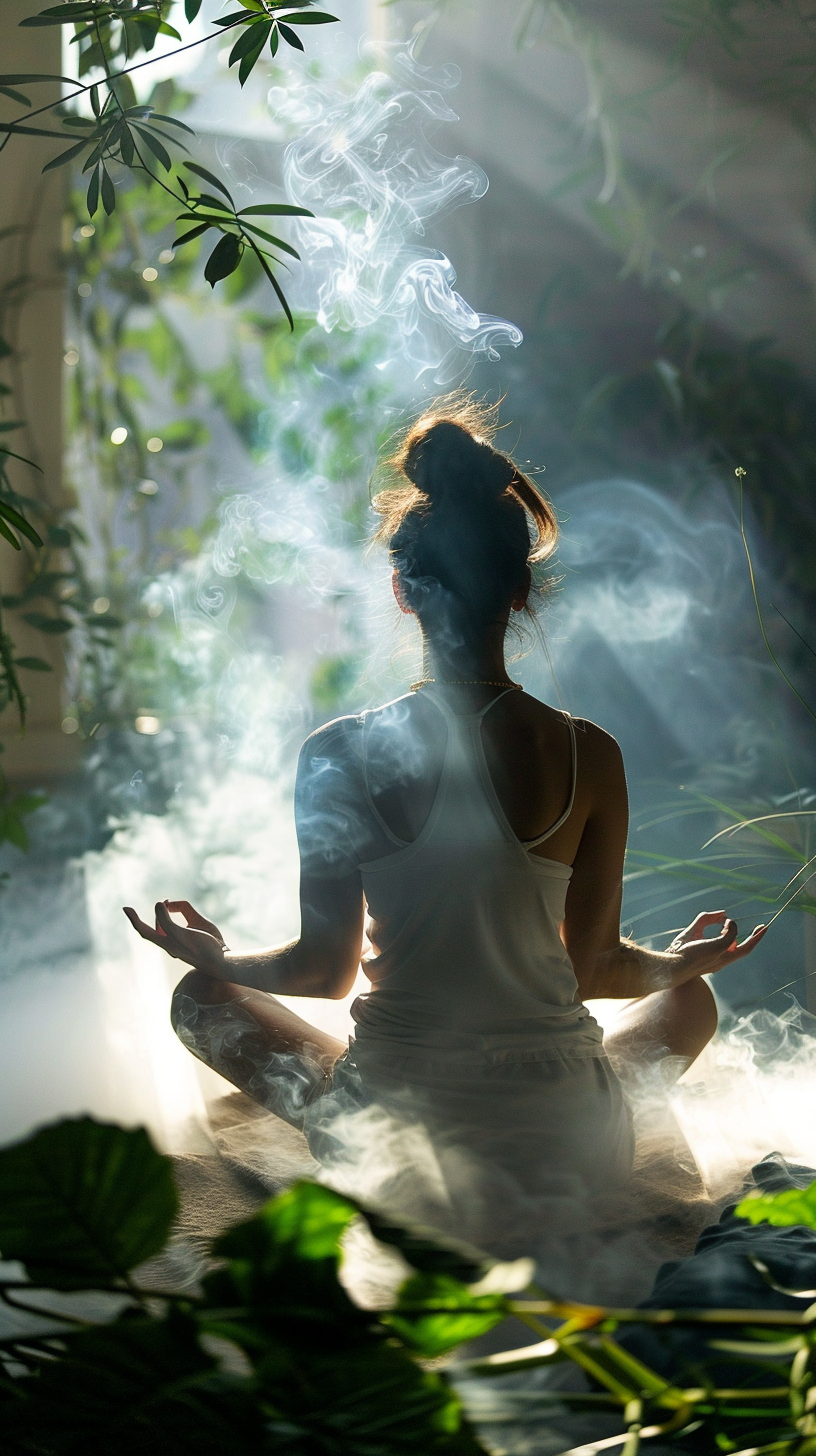 Vonné tyčinky Tulsi, 15 ks, Sattva