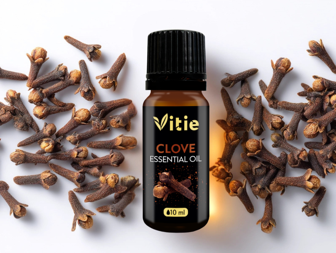 Esenciální olej Hřebíček, 10 ml, Vitie