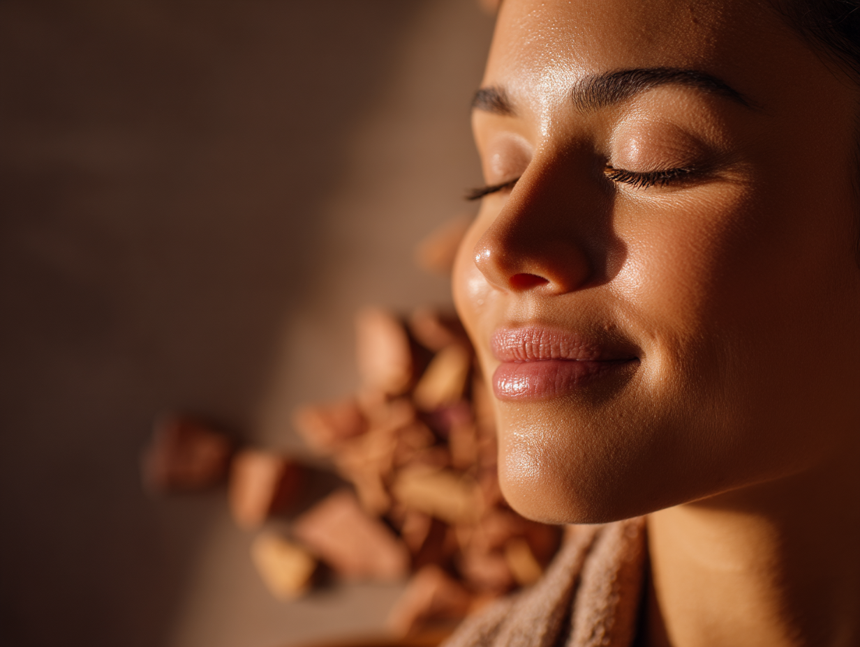 Ájurvédské mýdlo Santal, 125 g, Sattva