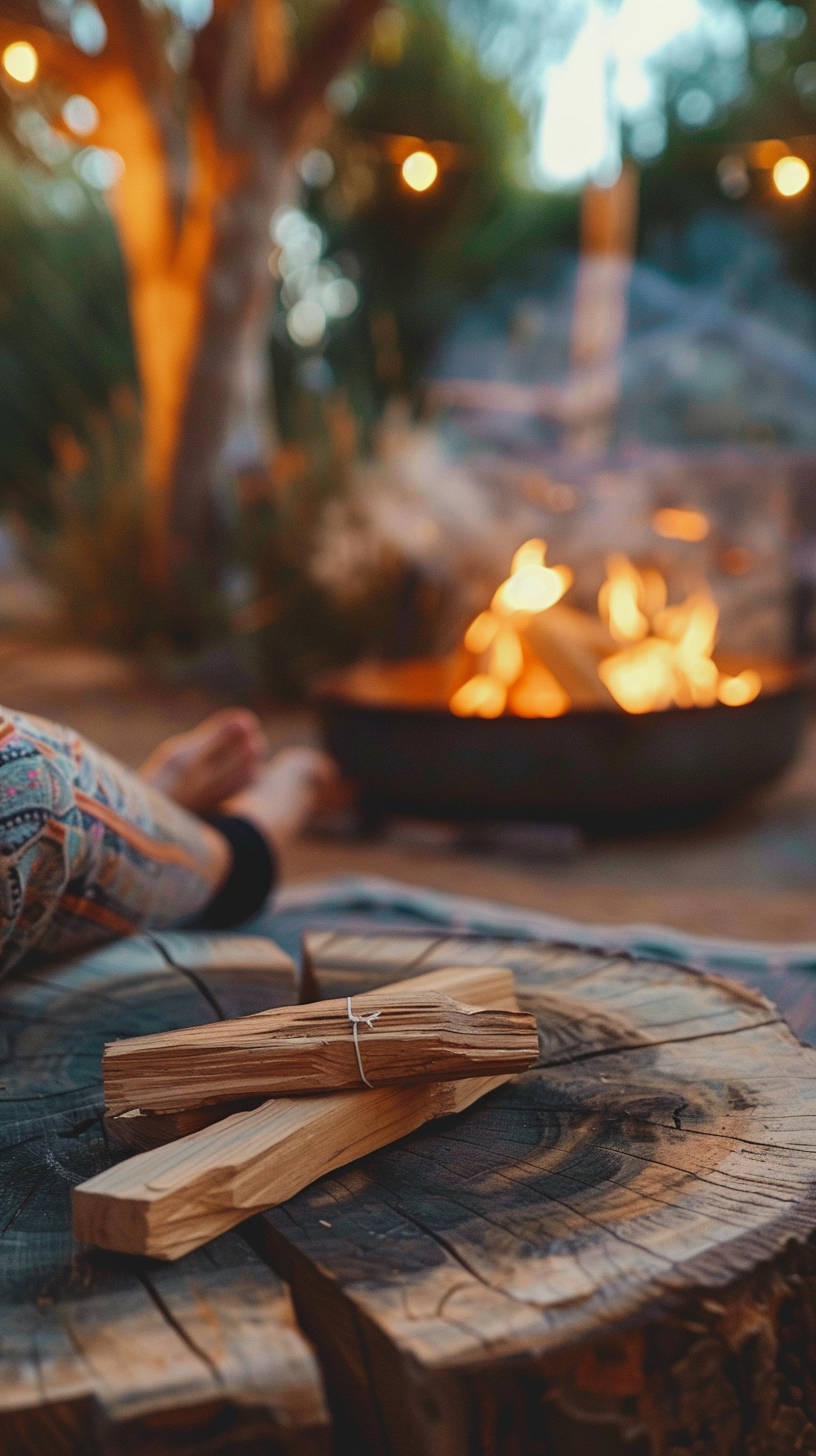 Vonné tyčinky Palo Santo, 15 ks, Sattva