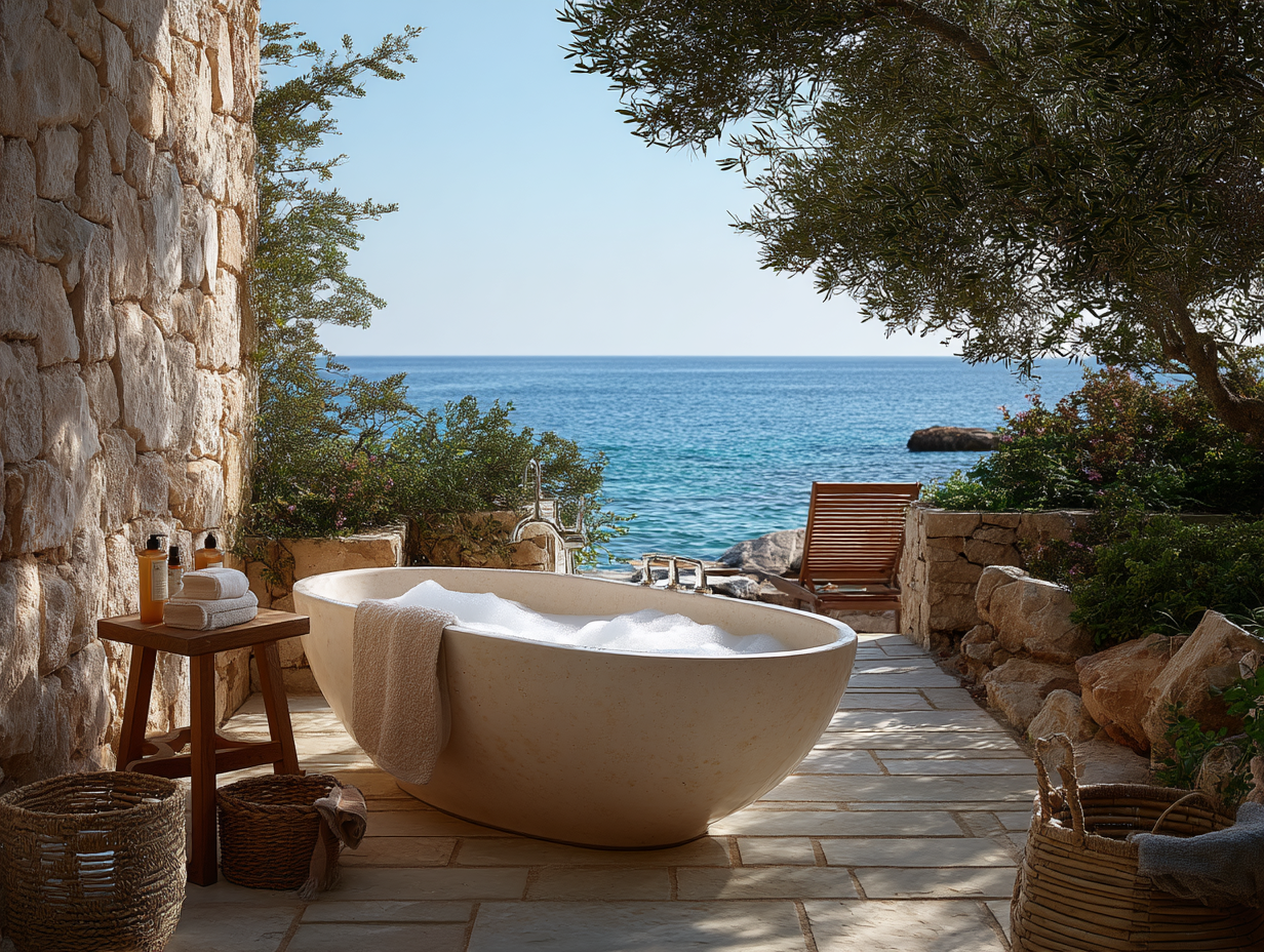 Přírodní pěna do koupele Sea Wind, 225 ml, Vitie