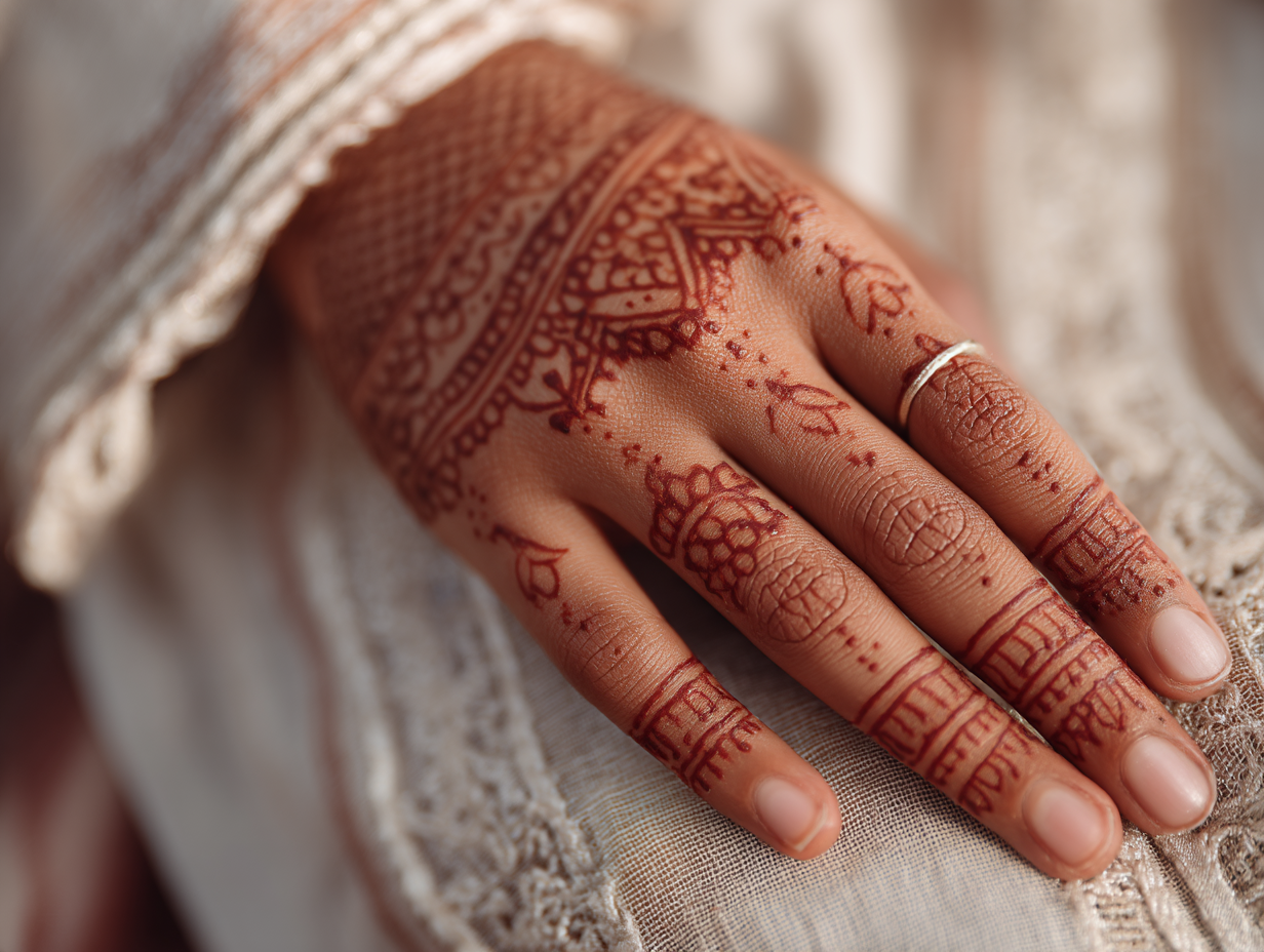 Henna na tělo červenohnědá, 28 g, Nature's Own