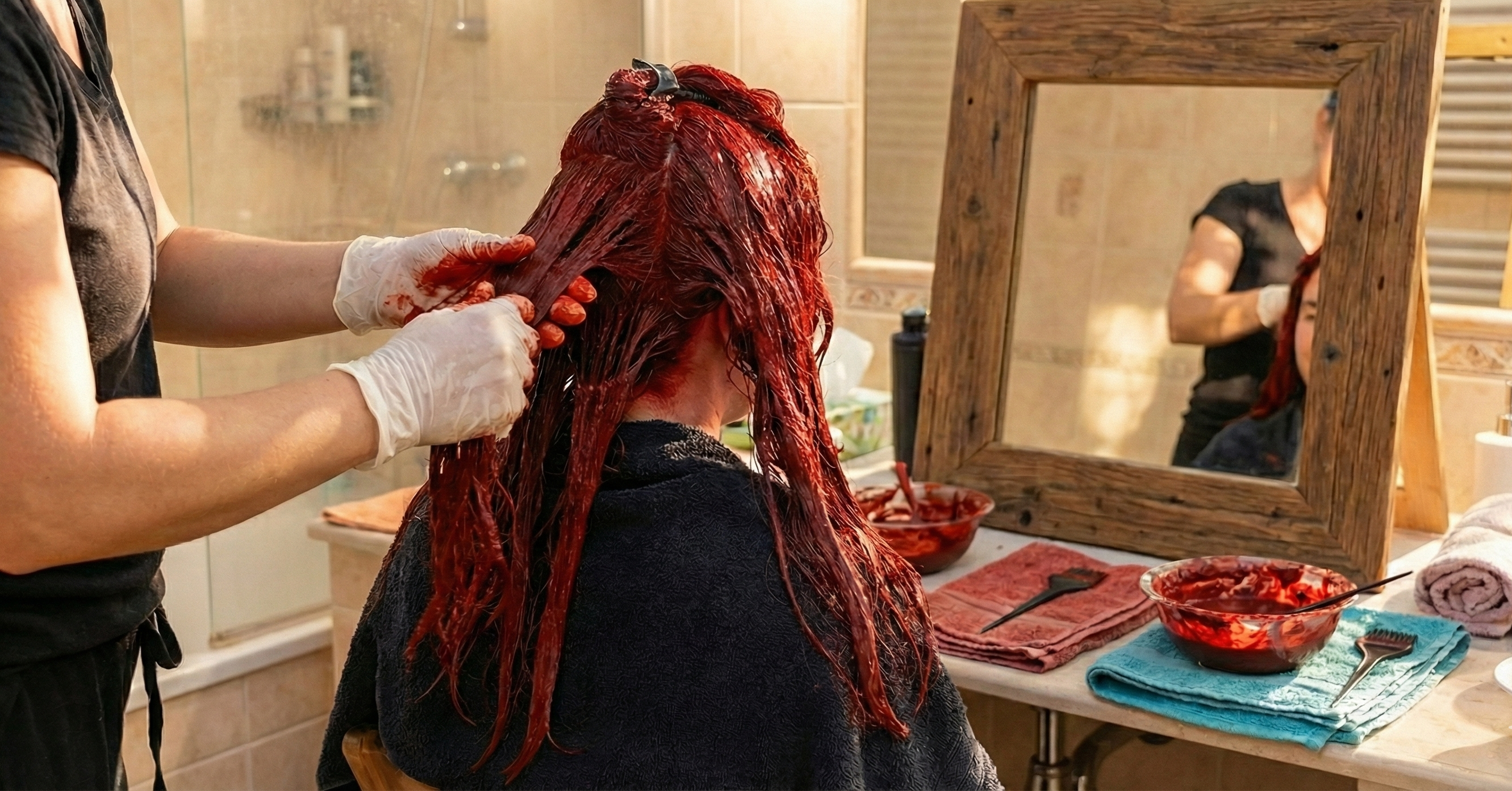 Henna na vlasy čistá červená, 200 g, Five Fives