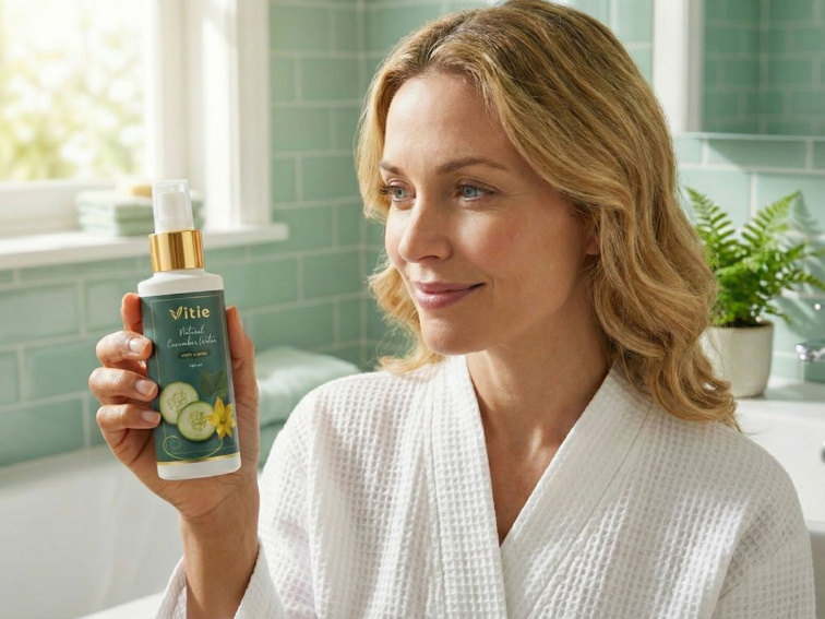 BIO Okurková voda (hydrolát), 150 ml, Vitie