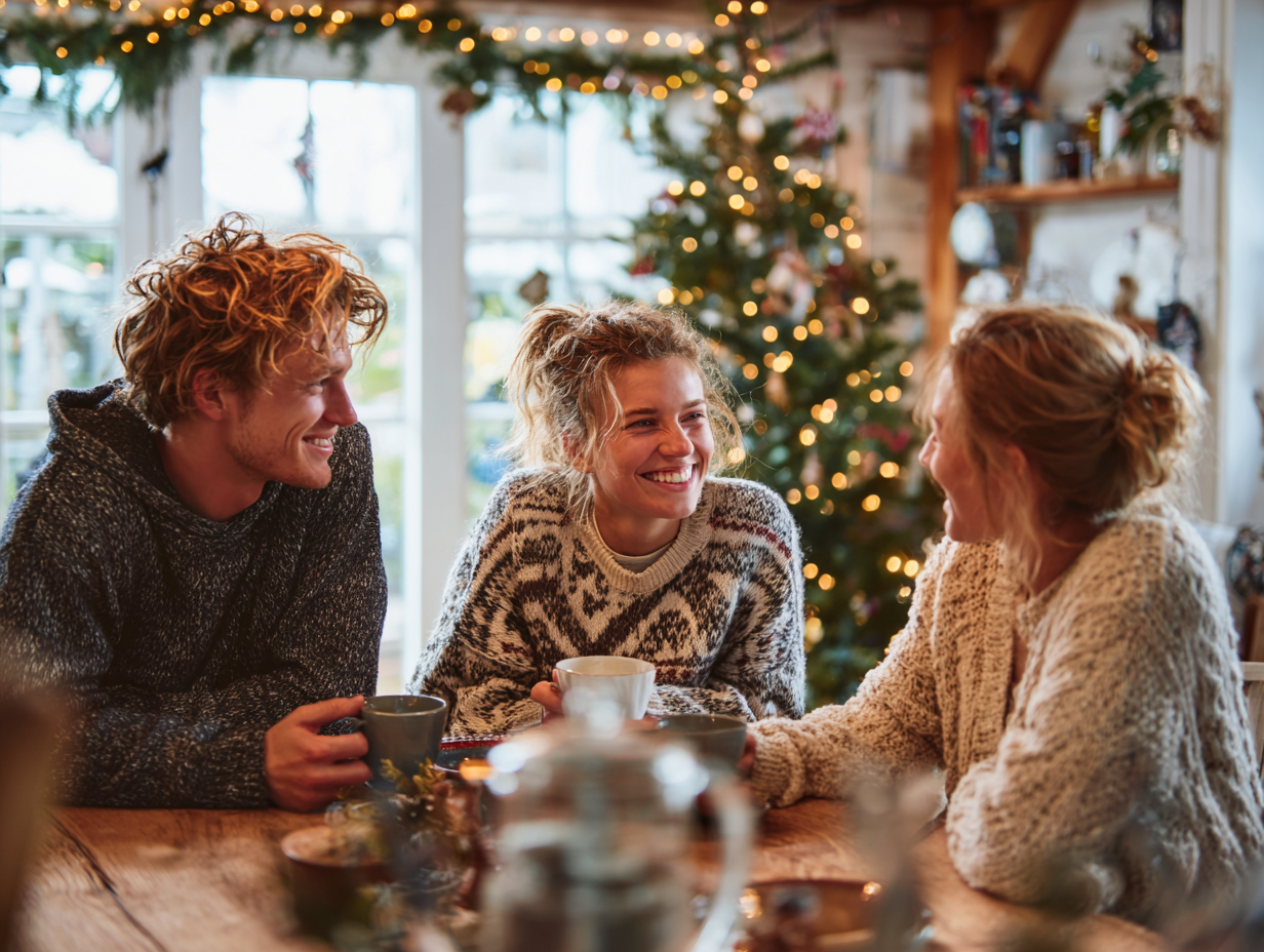 BIO Vánoční čaj - Adventní kalendář modrý, 25 sáčků, English Tea Shop
