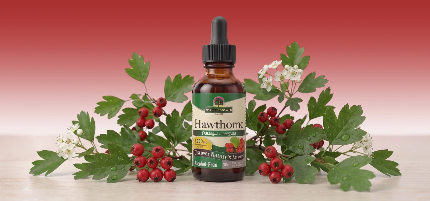Hloh jednosemenný, bylinné kapky, 30 ml, Nature's Answer