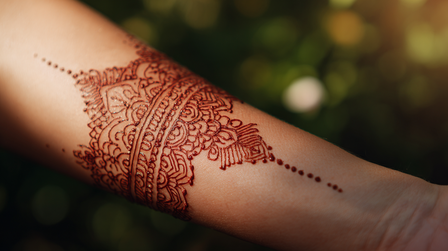 Henna na tělo červenohnědá, 28 g, Nature's Own