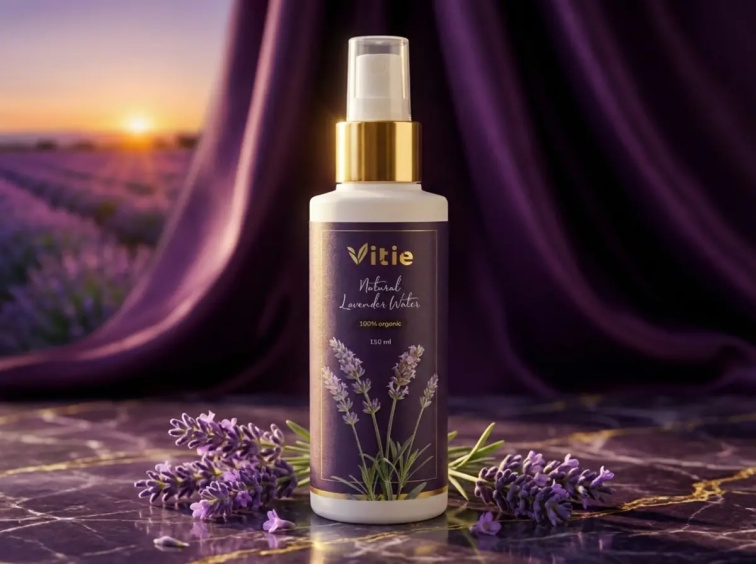 BIO Levandulová voda (hydrolát), 150ml, Vitie