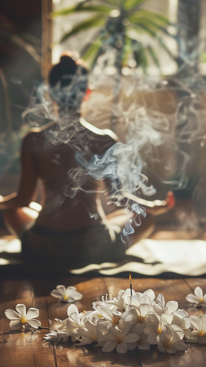 Vonné tyčinky Champa, 15 ks, Sattva