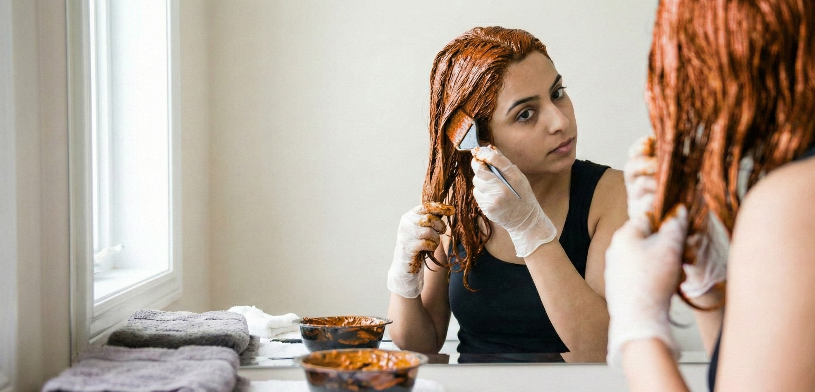 Henna na vlasy měděná, 100 g, Five Fives