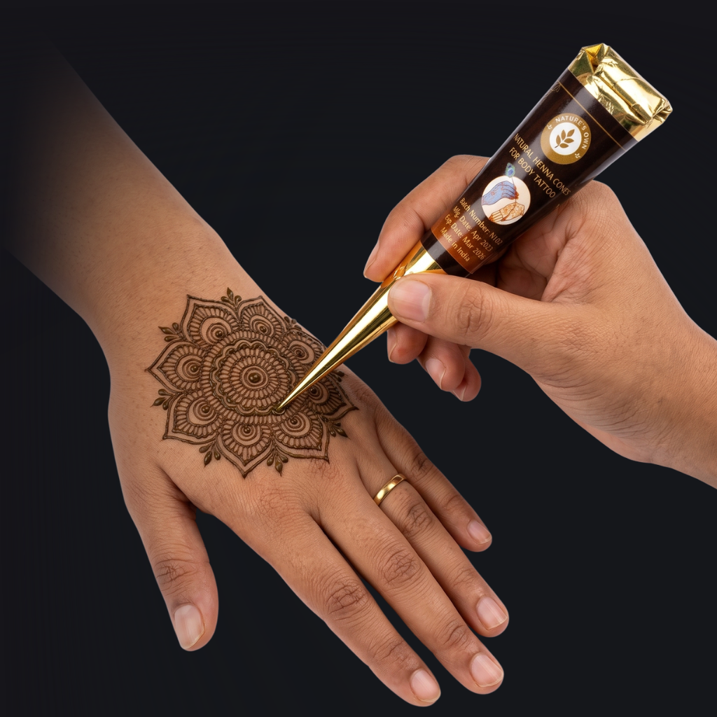 Henna na tělo hnědá, 28 g, Nature's Own