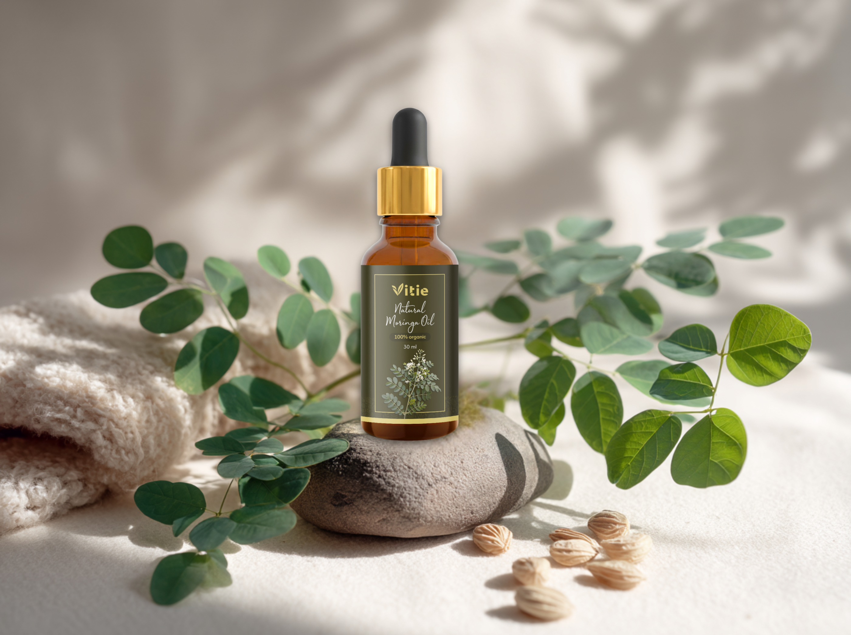 BIO Moringový olej, 30 ml, Vitie