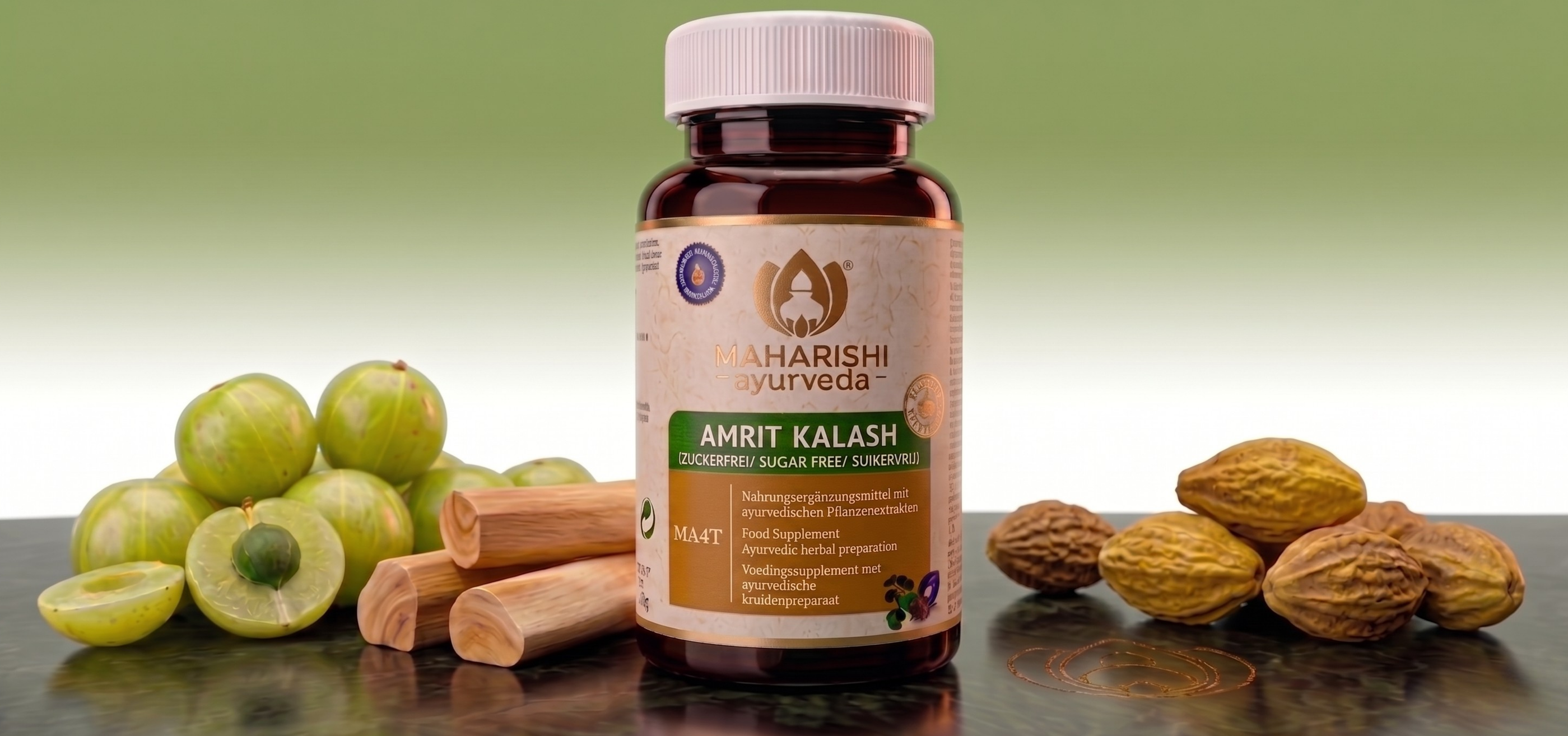 Amrit Kalash bez cukru, 60 tablet, Maharishi Ayurveda
