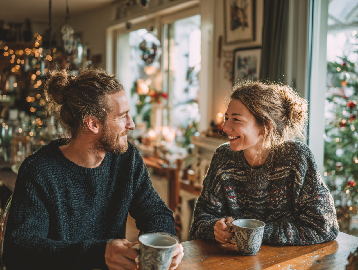 BIO Vánoční figurka - Stromeček, 1 pyramidka, English Tea Shop