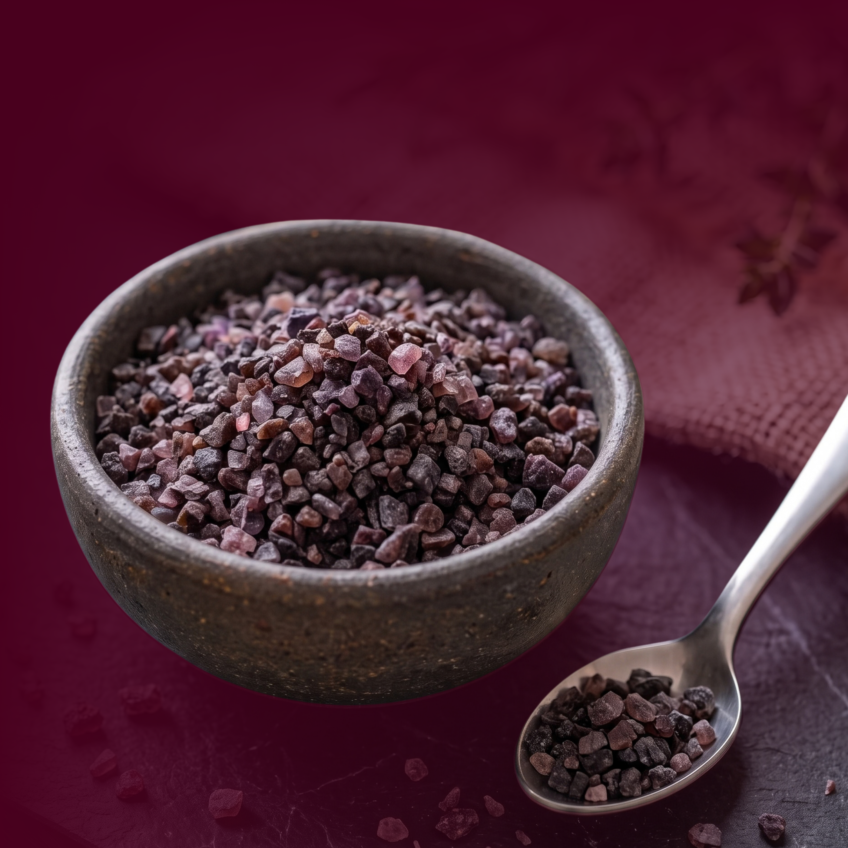 Jídelní himálajská sůl černá do mlýnku (Kala namak), 200 g, Healing Nature