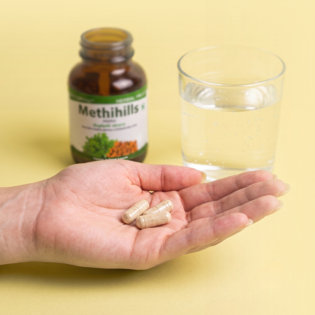 Methihills, 60 kapslí, Herbal Hills