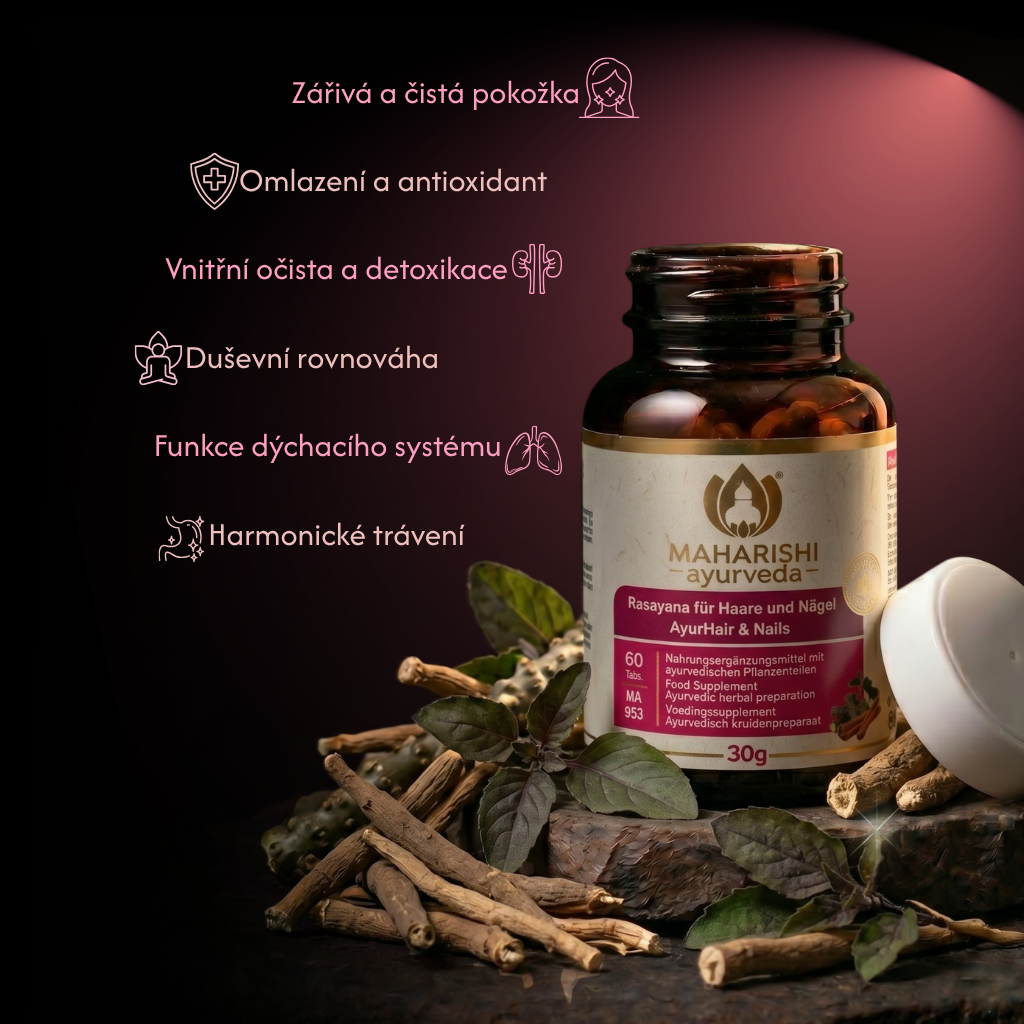 Ayur Hair & Nails, 60 tablet, Maharishi Ayurveda
