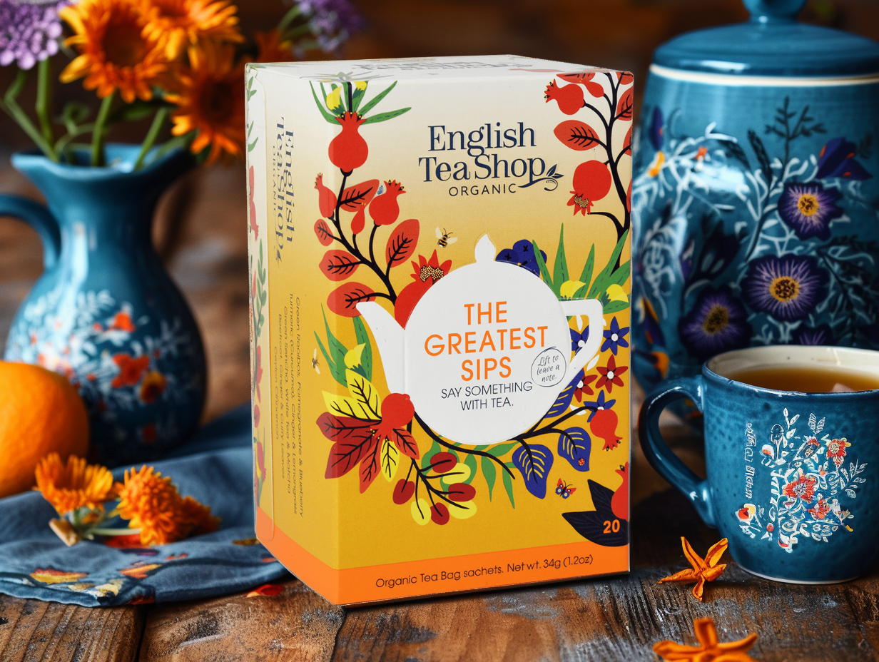 BIO čaj MIX Ty nejlepší doušky, 20 sáčků, English Tea Shop